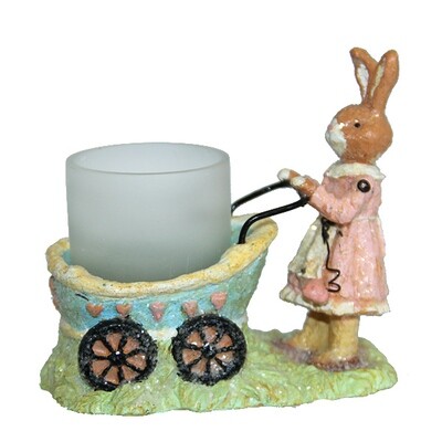 EL01 Bunny Carriage Tealight