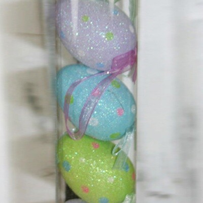 EO28 Sparkly Eggs in Tube