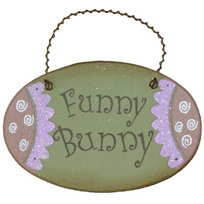 ES03 Funny Bunny Egg Sign