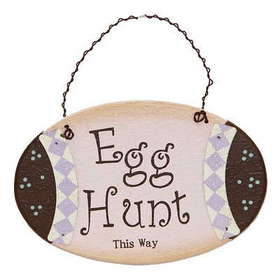 ES05 Egg Hunt Egg Sign