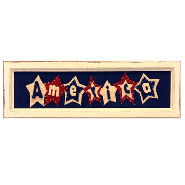 IY501 America Framed Applique
