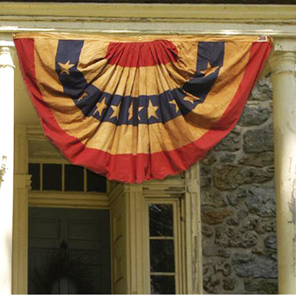 IQ104 Tea Stained Bunting Large