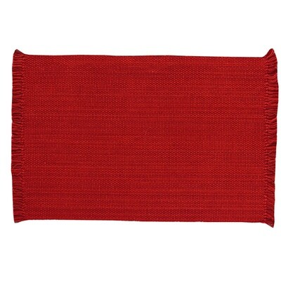 BI450M Woven Placemat Red BI450M Woven Placemat Red