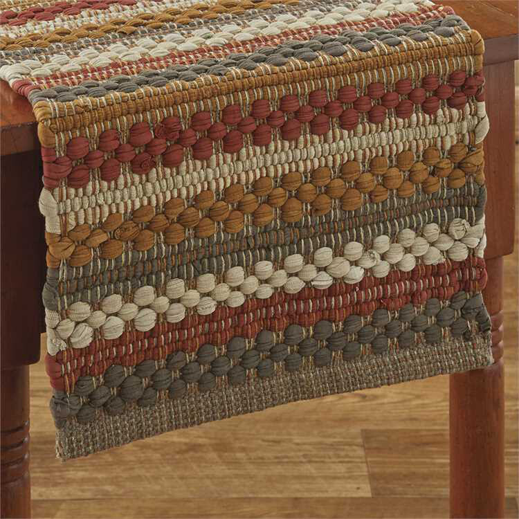 BI461XR Gathered Pumpkin Chindi Runner XLg