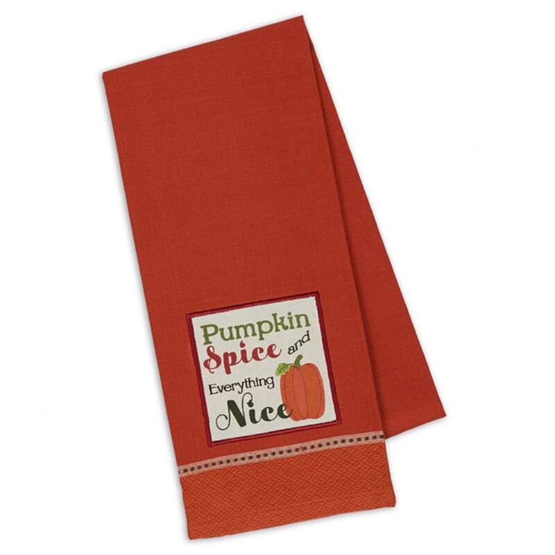 KL138 Pumpkin Spice Dish TOwel