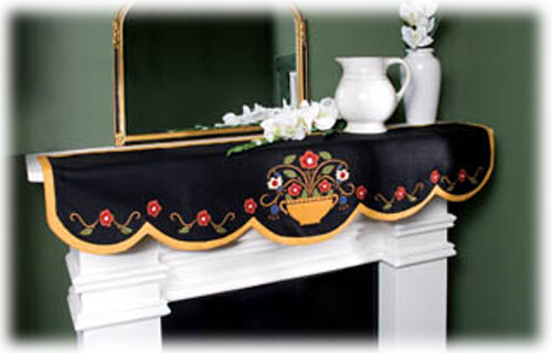PT040 Colonial Mantel