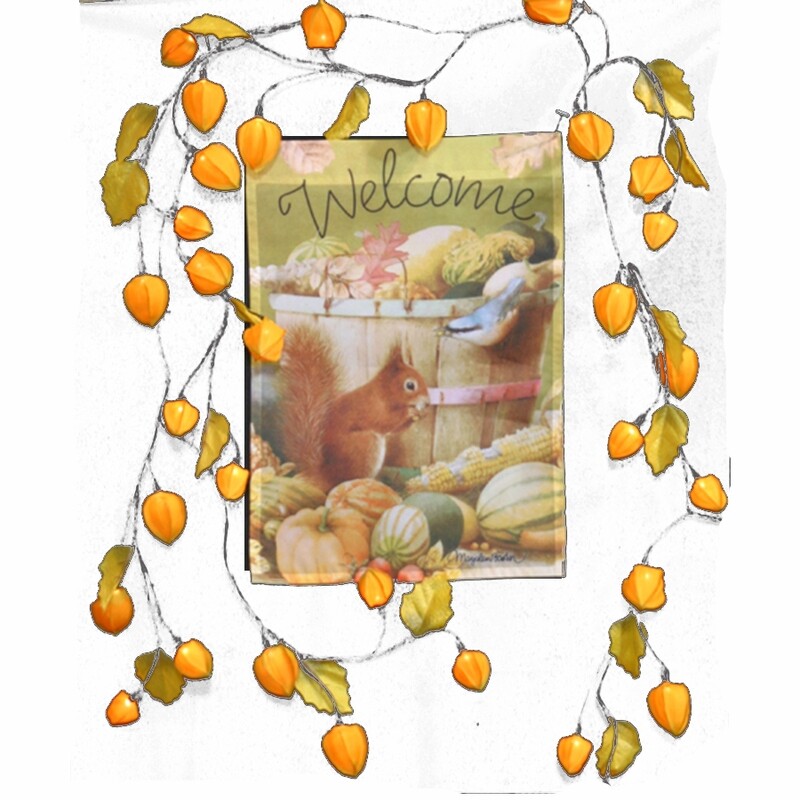 LU081 LIghted Chinese Lantern Garland