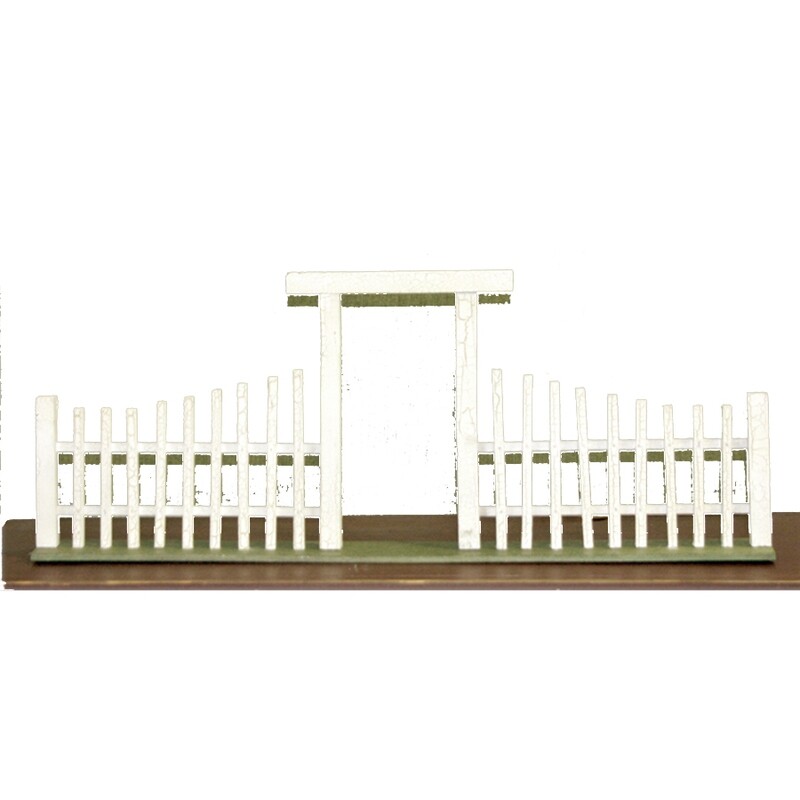 AC058 Picket Fence Arbor