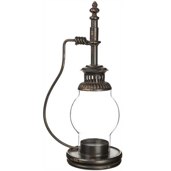 LU194 Large Antique Desk Lantern