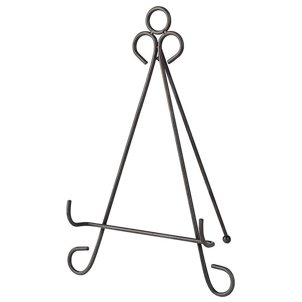   PE013 BlkMtl Easel 12in