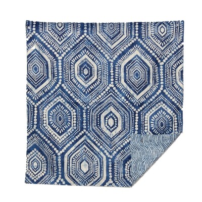 KL823SQ Blue Batiked Table Square