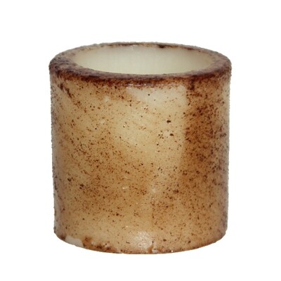 CA100 Cinnamon Pillar with Tealight