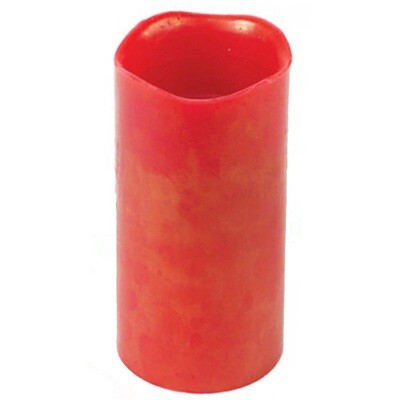 CA107 Red Pillar with Timer - 6"