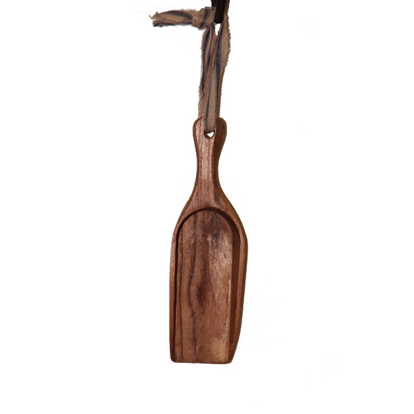 KE024 Wood Scoop Mini Hanger
