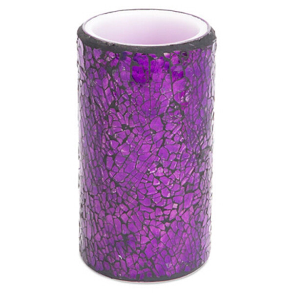 CA120 Plum Mosaic Candle - 6"