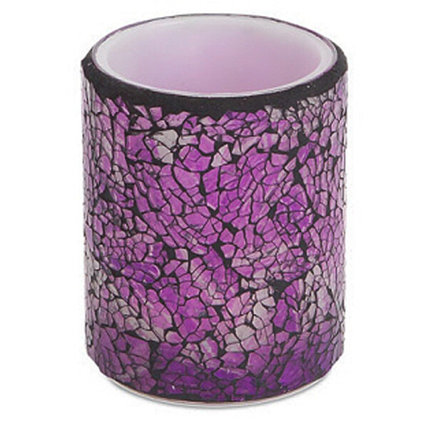 CA121 Plum Mosaic Candle - 4"
