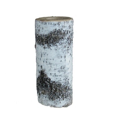 CA134 Birch Bark Candle Holder - Medium
