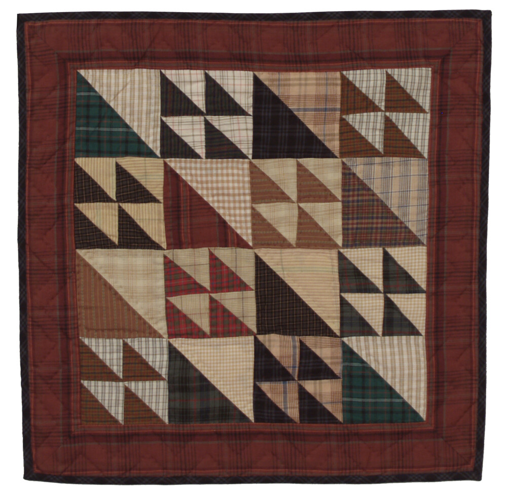 420BL  Flying Geese Rustic Block