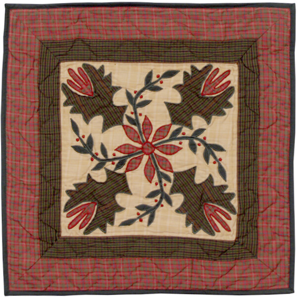 480BL  Poinsettia Block