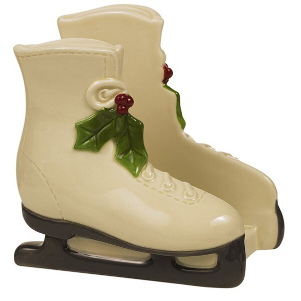KE039 Ice Skate Napkin Holder