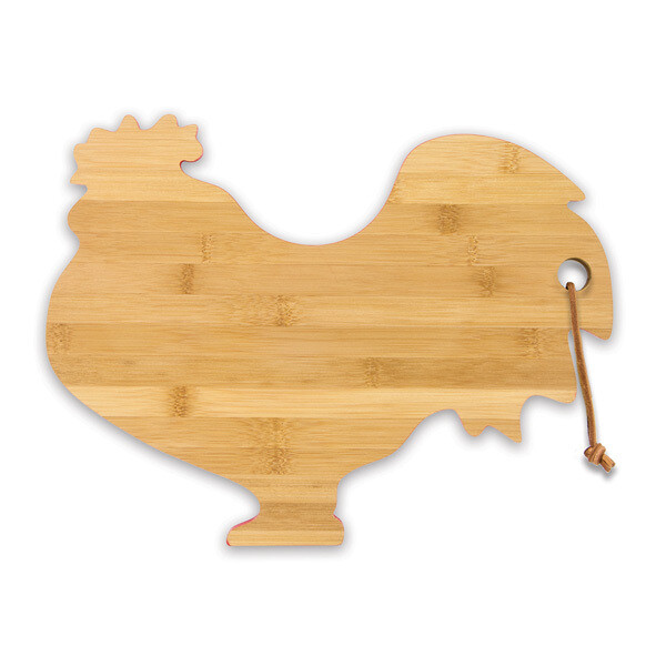 KE124R Bamboo Cutting Board - Rooster