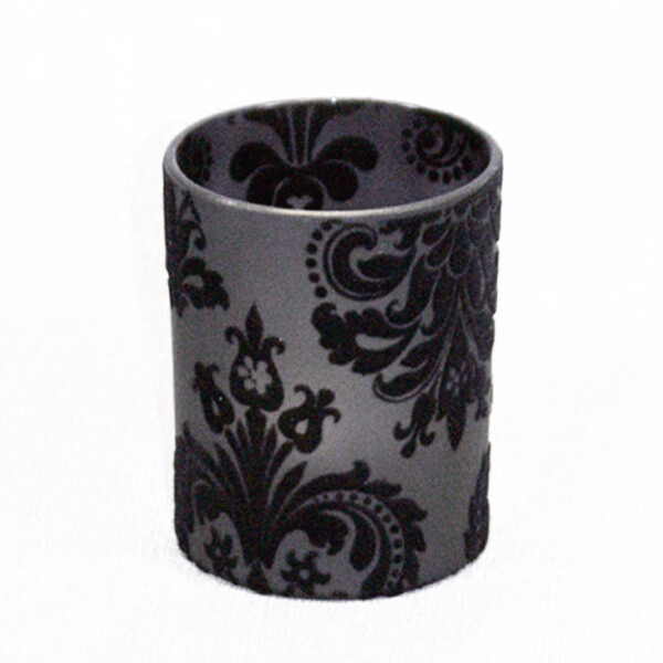 CA409 Blk Damask Vot