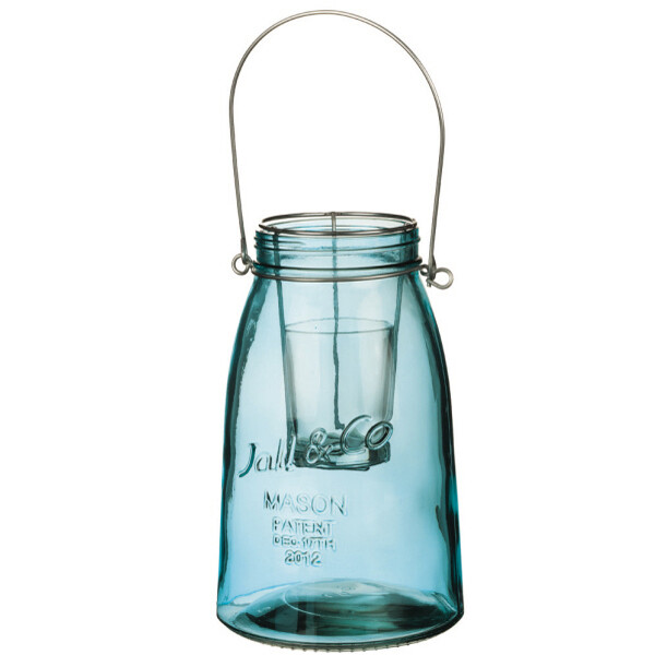 CA427 BluGlass TltJar Lg