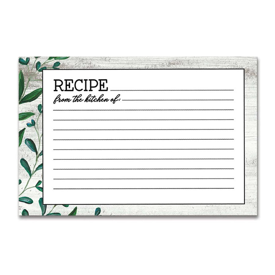 PD650 Willow Recipe Card