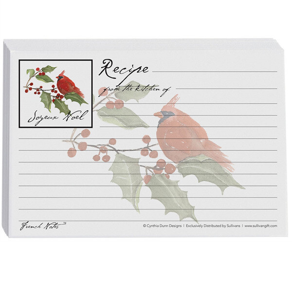 PD633 Cardinal Recipe Cards