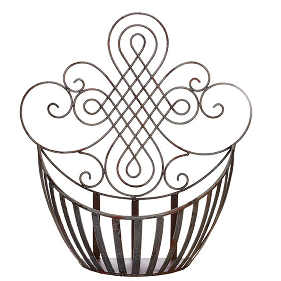 GP113 Ornate Wall Basket