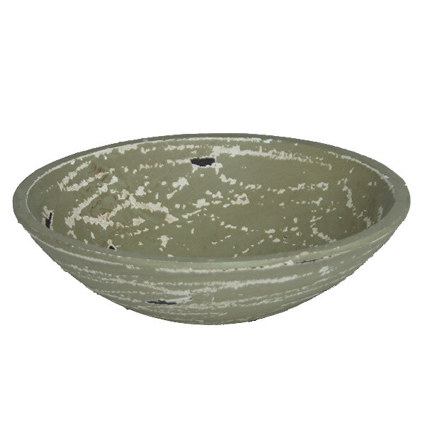 BW015 Shabby Chic Bowl - Sage