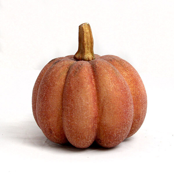 LG080 Sugar Beaded Pmpkin 4"