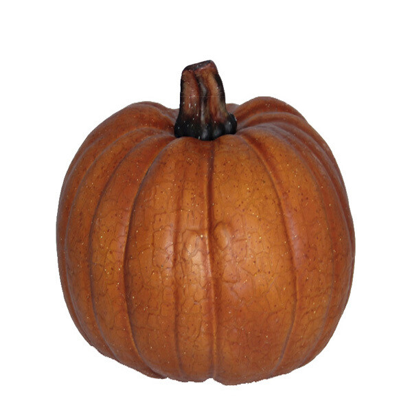 LG065 Crackle Pumpkin 10 in