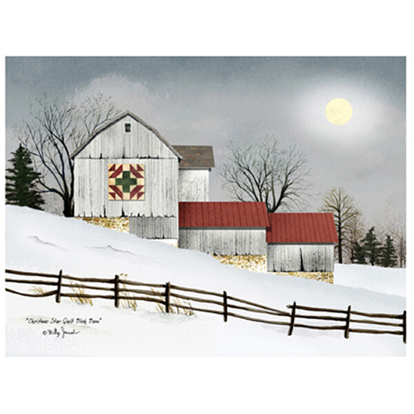CV099M Christmas Star Barn