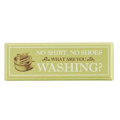 ES146 What Washing sign
