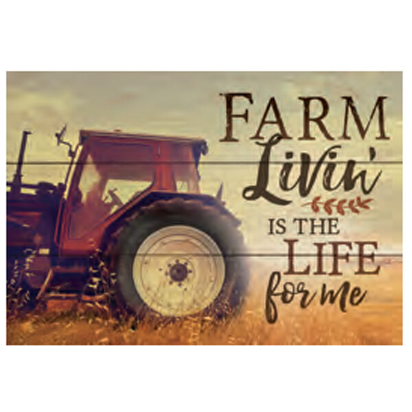 ES171 Farm Livin Mini Sign
