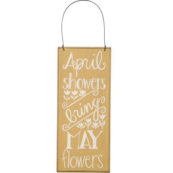 ES165 April Showers Sign