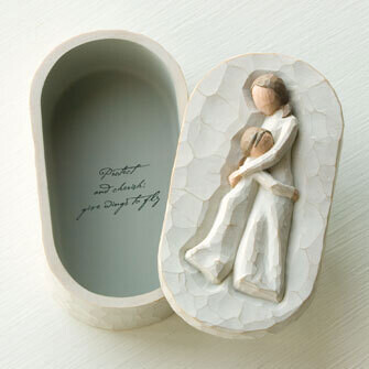 BC033 WT Mother Daughter Keepsake Box