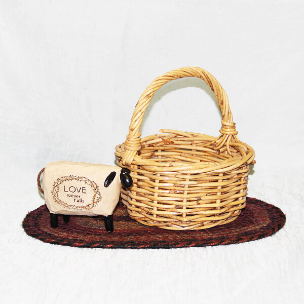 BC111 Round Wicker Small