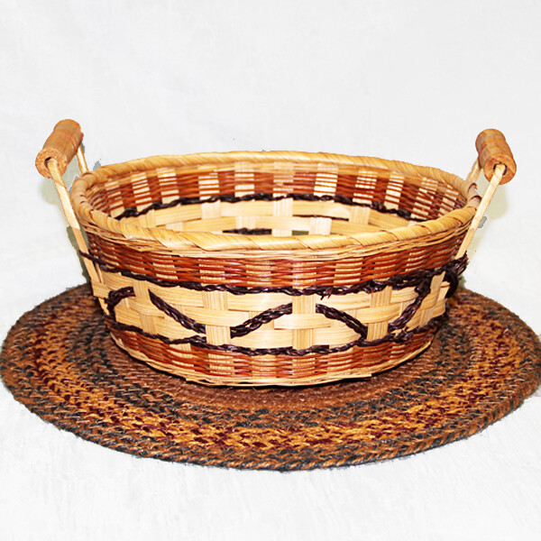 BC124 Woven Round Basket