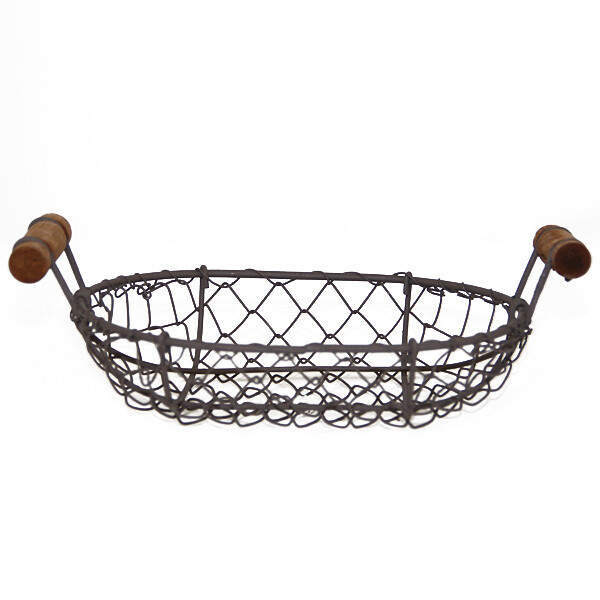 BC166 Oval Wire Basket