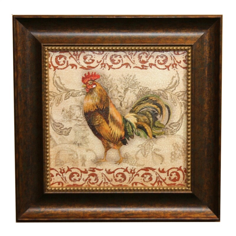 TG089L Rooster - Facing Left