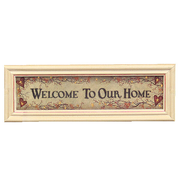 WA095 Welcome to Our Home
