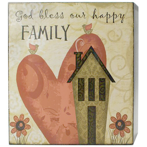 WA098 God Bless  Happy Fam