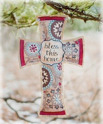 WH22 Bless  Home Cross