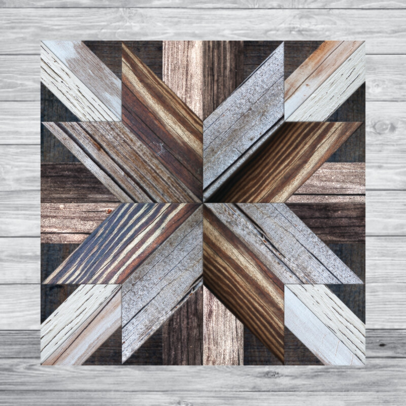 ZV8 Wood Quilt Canvas