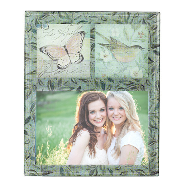 BF018 Glass Butterfly Frame