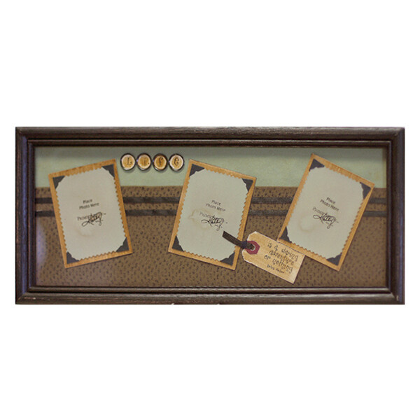 BF113 Scrapbook-like Frame of 3 -  Life Adventure