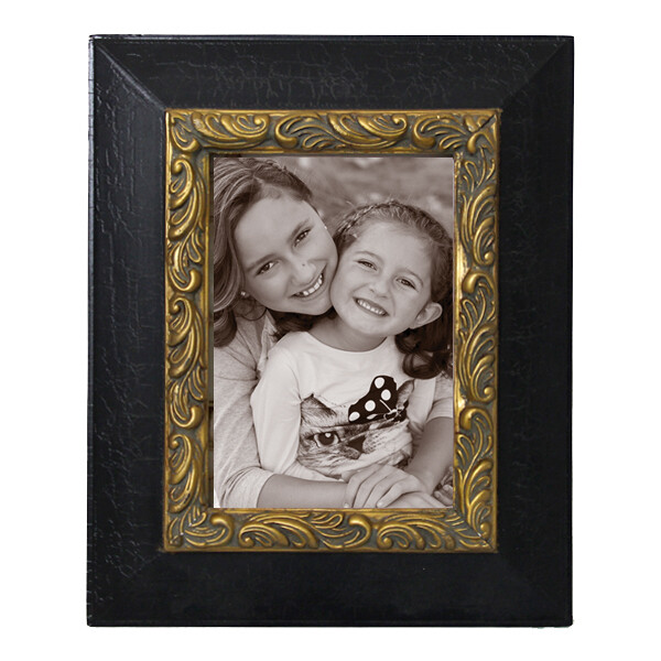 BF235 Black Shabby Chic Frame