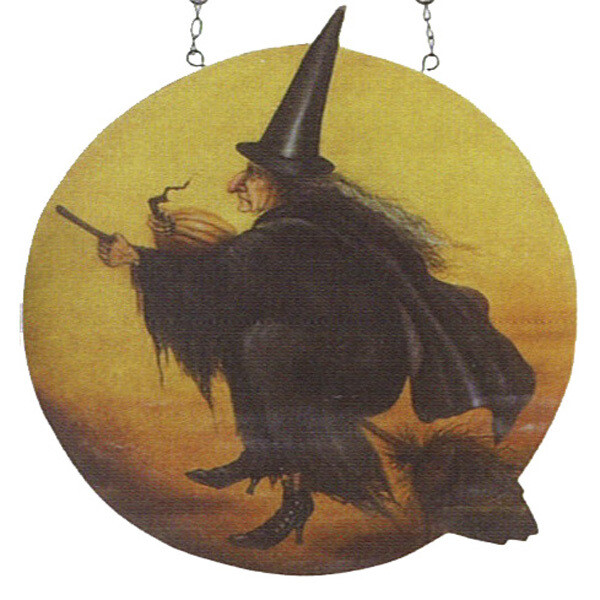 SH256 BW Fly Witch Moon